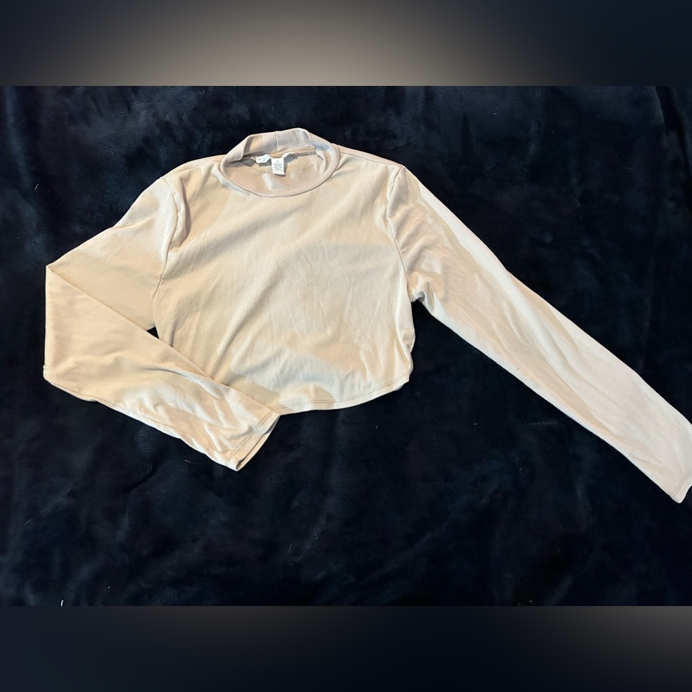 Tan Backless Top